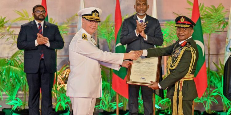 ތުރުކީން ހަދިޔާކުރި ބޮޑު މަނަވަރު ”ދަރުމަވަންތަ“ އެމްއެންޑީއެފްއާ ހަވާލުކޮށްފި