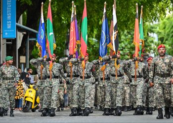 ސިފައިންގެ ޝަރަފުގެ ހިނގާލުން މާދަމާ ހަވީރު މާލޭގައި