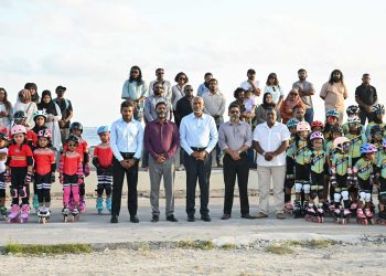 އުސްފަސްގަނޑުގައި އަޅާ ސްކޭޓް އެރީނާގެ ބިންގާ އަޅައިފި