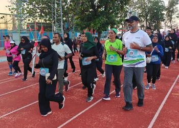 ނޭޝެނަލް ޓޯޗް ރަންގައި 7000 އަށްވުރެ ގިނަ ފަރާތަކުން ބައިވެރިވެއްޖެ