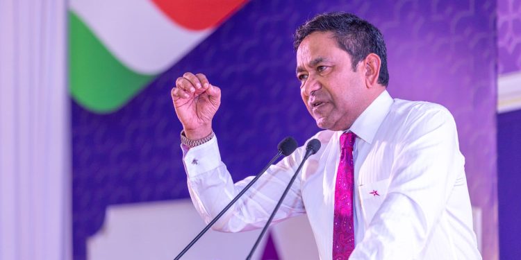 ދެ އިންތިހާބު އެއްކޮށްލުމަކީ ބޮޑު ގޯހެއް: ރައީސް ޔާމީން