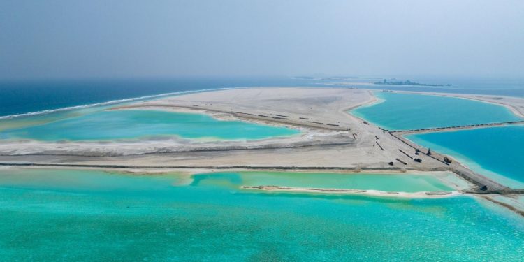 ރަސްމާލެ ސައިޓް އޭގެ 116 ހެކްޓަރުގެ ބިން ހިއްކައި ނިންމާލައިފި