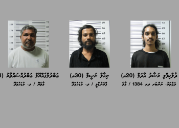 ޑްރަގް މައްސަލައެއްގައި ކުޑަހުވަދޫން ތިން މީހަކު ހައްޔަރުކޮށްފި