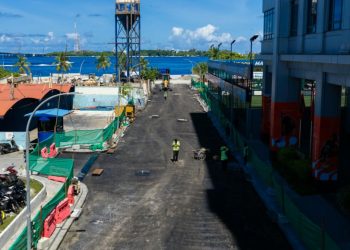 އަމީނީ މަގު: ސެގްމެންޓް 1 ގައި ތާރުއެޅުމުގެ މަސައްކަތް ފަށައިފި