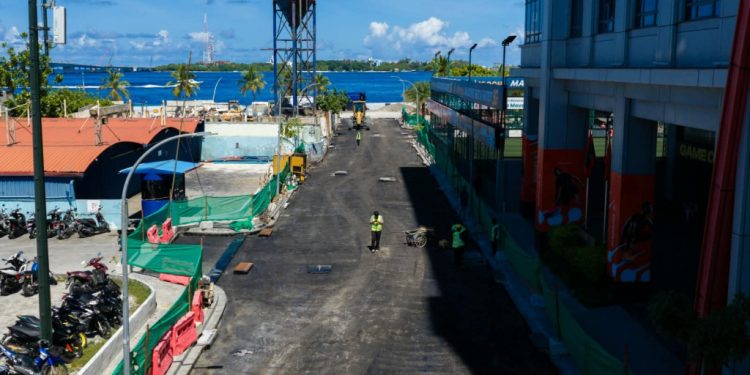 އަމީނީ މަގު: ސެގްމެންޓް 1 ގައި ތާރުއެޅުމުގެ މަސައްކަތް ފަށައިފި