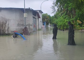 ފޭދޫގެ 30 ގެއަކަށް ފެންވަދެ ބޮޑެތި ގެއްލުންތަކެއް ވެއްޖެ